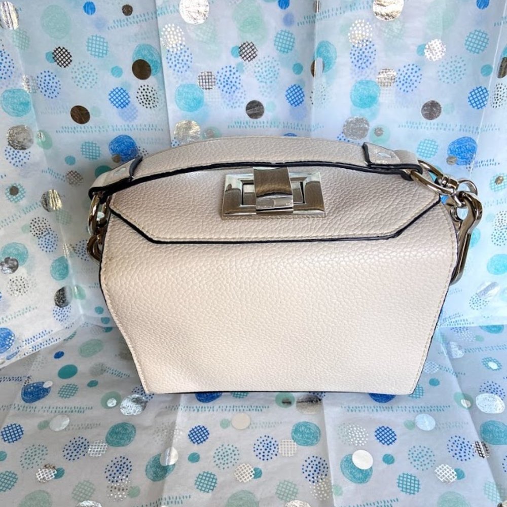 STEVE MADDEN IVORY CROSSBODY BAG